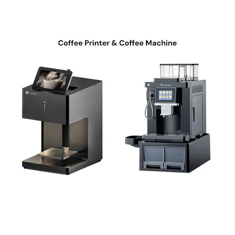 Evebot Coffee Machine - Making Lattes and Art Evebot