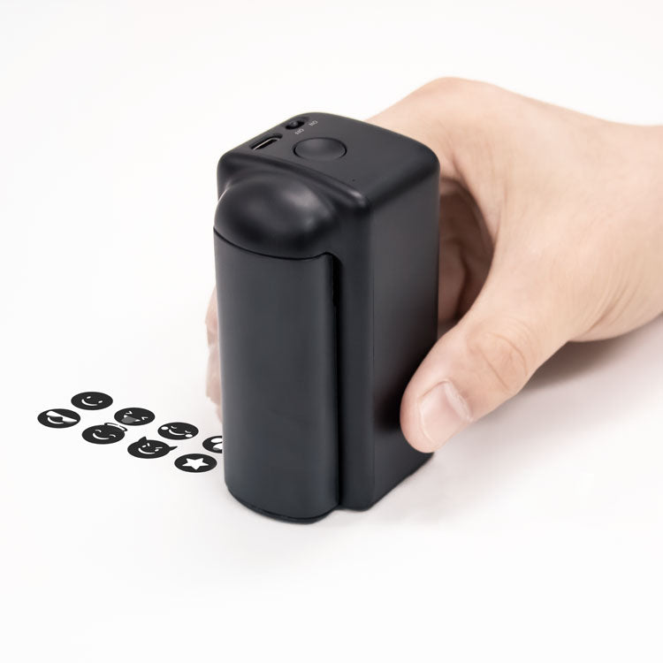 Evebot PrintInd - Portable Handheld Inkjet Printer Gun with Quick-Drying Ink Cartridge Print on Any Surface