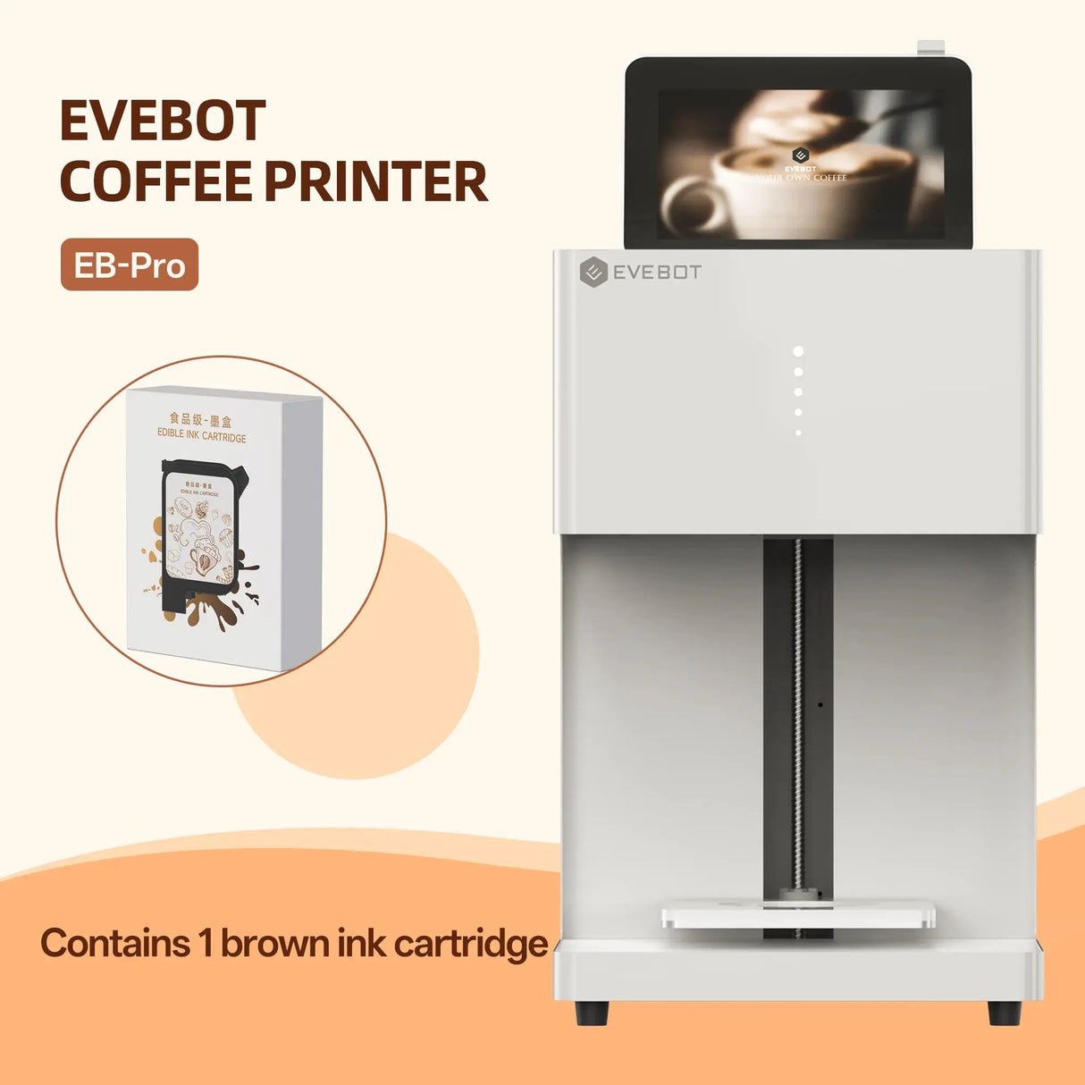 Evebot Coffee Printer EB-Pro High Speed Evebot