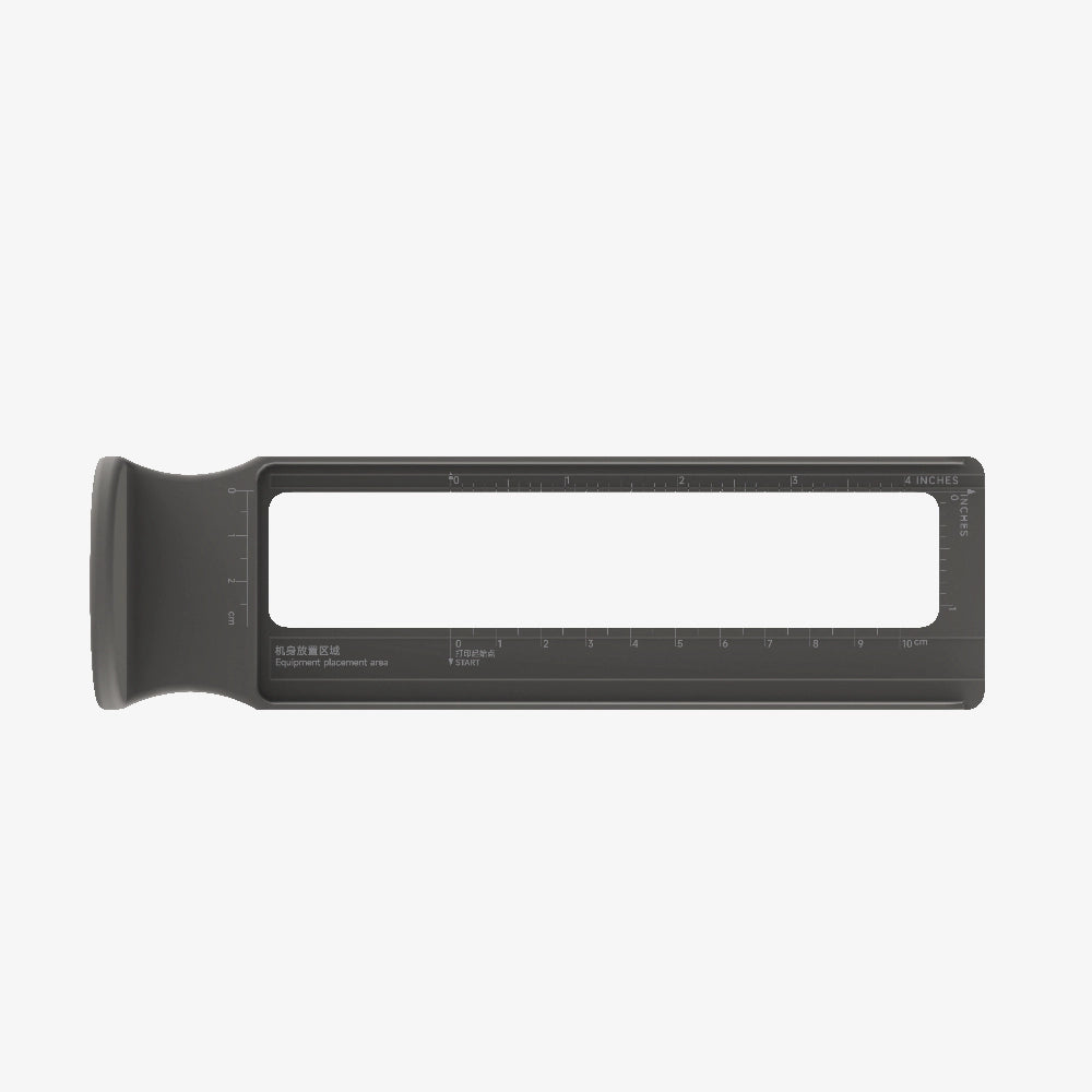 Universal auxiliary ruler for Handheld Printers Evebot