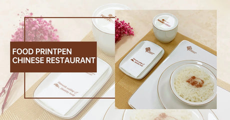 How to use EVEBOT Food-grade PrintPen to create a special Chinese restaurant Evebot