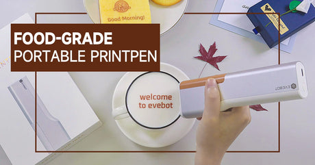Food-grade Portable PrintPen Creates Infinite Possibilities Evebot