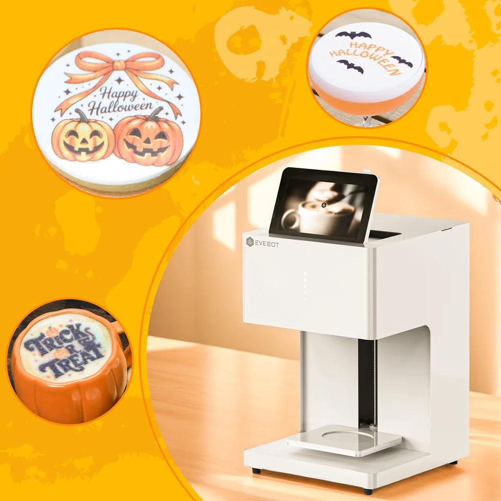 Evebot 多色咖啡飲料印表機 EB-FC1 彩色食品印刷機