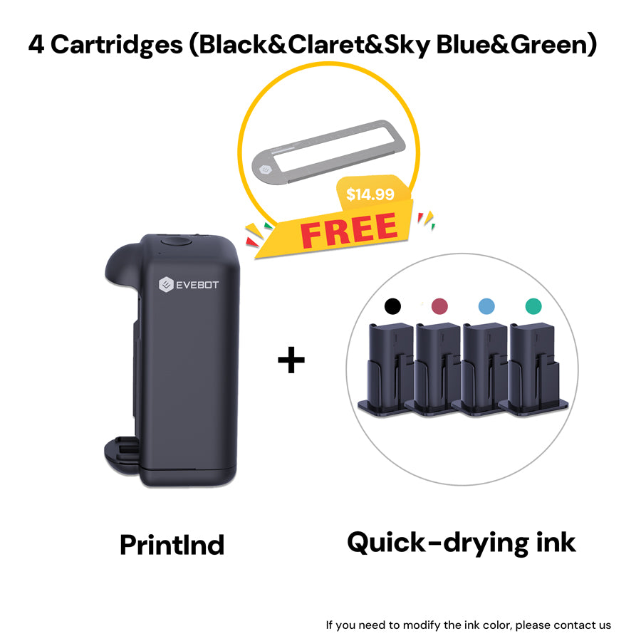 Evebot Print Ind-Der fortschritt lichste Handheld-Drucker auf allen Oberflächen