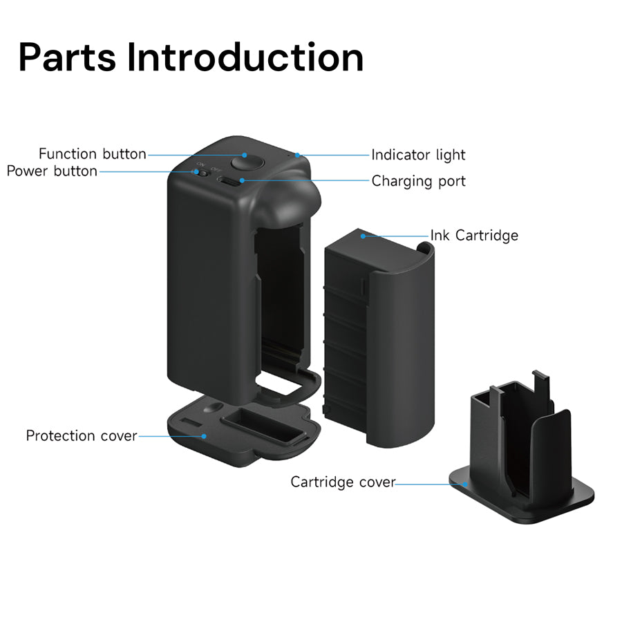 Evebot PrintInd - 所有表面上最先進的手持式印表機