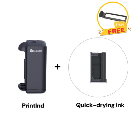 Evebot PrintInd Handheld Inkjet Printer Gun Evebot