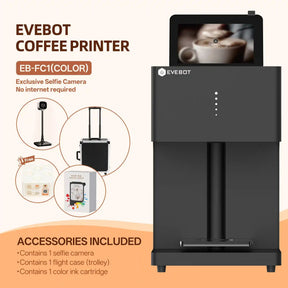 Evebot EB-FC1 Multicolor Coffee Printer Evebot