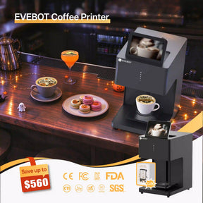 Evebot EB-FC1 Multicolor Coffee Printer Evebot