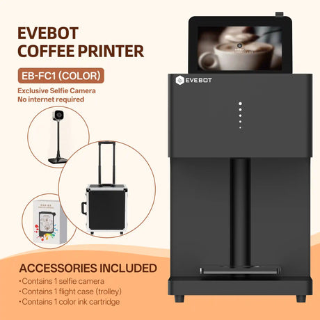 Evebot EB-FC1 Multicolor Coffee Printer Evebot